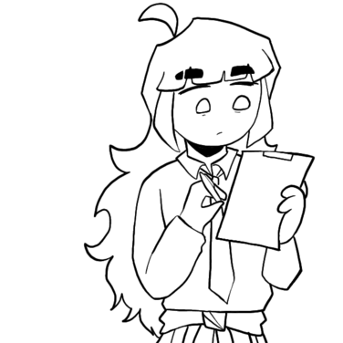 lineart fullbody for squidfinch november 2023
